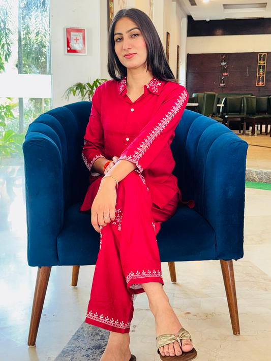 2 pcs set  Pure cotton thread embroidery